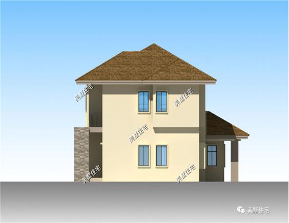 3款30萬預算的二層小別墅設計圖，外觀美，戶型實用