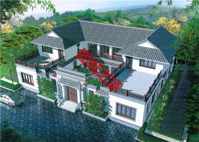 驚嘆！這套四合院別墅設計方案，秒殺一切歐式別墅