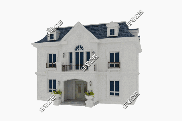 12X12方方正正的別墅設計方案，符合中國人方正的喜好