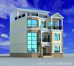 20套主體30萬內的三層房屋設計圖，漂亮又經典