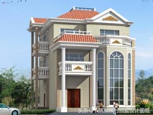 20套主體30萬內的三層房屋設計圖，漂亮又經典