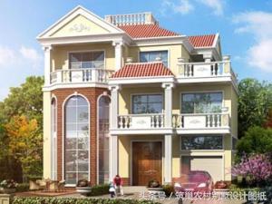 20套主體30萬內的三層房屋設計圖，漂亮又經典