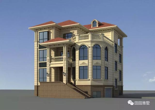 帶地下室三層自建房屋設計圖，建出來高大上