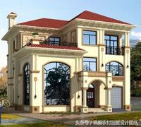 10款復(fù)試挑空大客廳的三層別墅設(shè)計圖，款款經(jīng)典