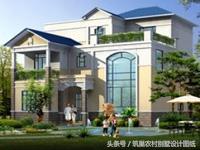 10款復(fù)試挑空大客廳的三層別墅設(shè)計圖，款款經(jīng)典