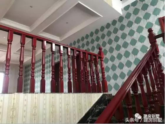 農村簡單二層住宅實拍圖，附室內裝修，造價低