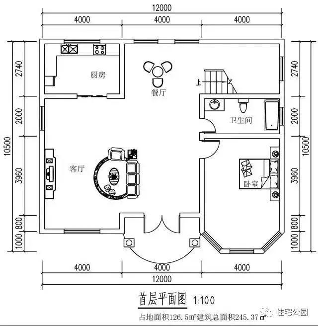 3套造價40萬的三層別墅設計圖，附戶型方案圖