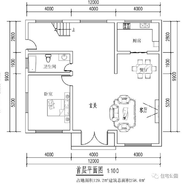 3套造價40萬的三層別墅設計圖，附戶型方案圖