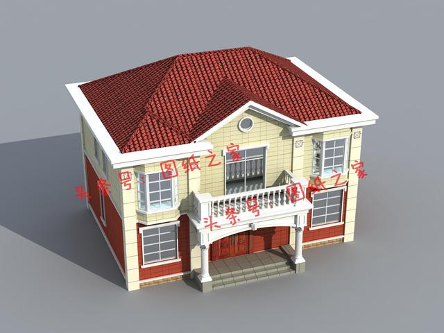 曬曬我家要建的二層小別墅，附方案圖