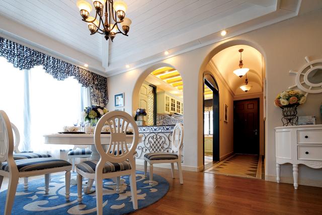 別墅裝修案例之小清新的地中海風(fēng)格設(shè)計(jì)實(shí)拍