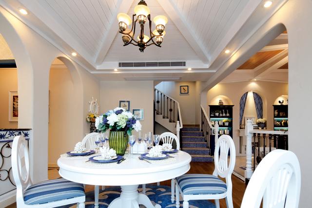 別墅裝修案例之小清新的地中海風(fēng)格設(shè)計(jì)實(shí)拍