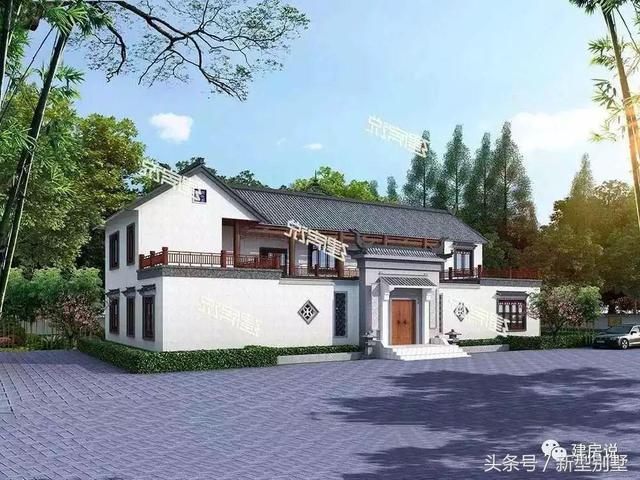 15款中式別墅設(shè)計(jì)效果圖片，低調(diào)、奢華，古香古色