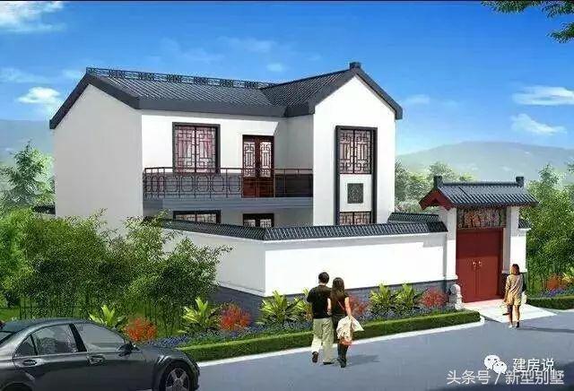 15款中式別墅設(shè)計(jì)效果圖片，低調(diào)、奢華，古香古色