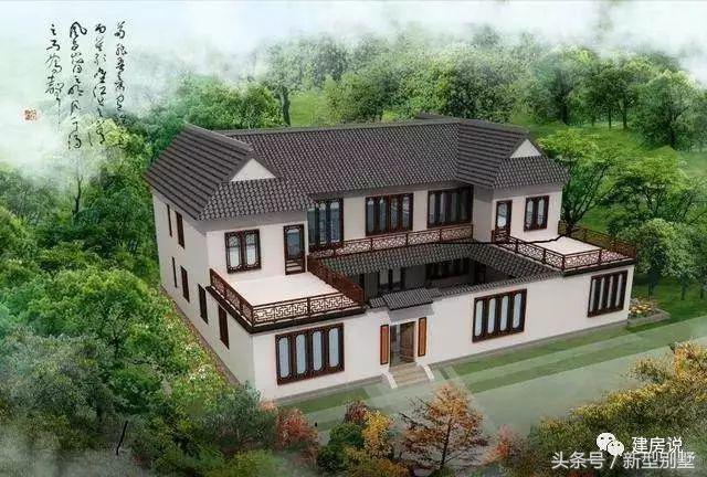 15款中式別墅設(shè)計(jì)效果圖片，低調(diào)、奢華，古香古色