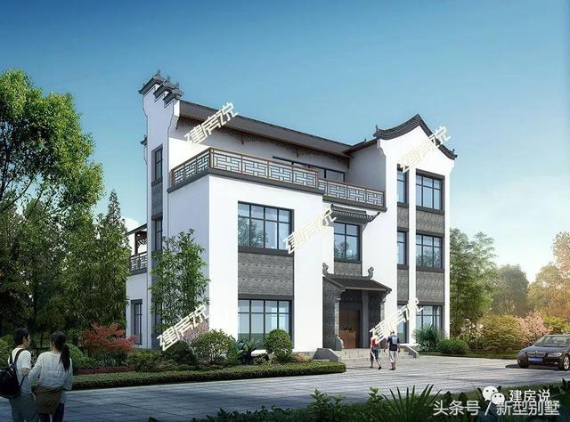 15款中式別墅設(shè)計(jì)效果圖片，低調(diào)、奢華，古香古色
