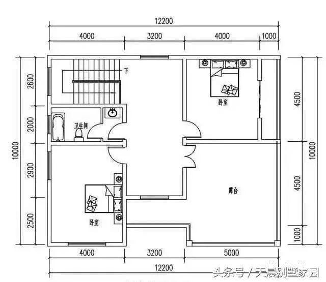 2款農村豪宅設計方案圖，氣派、有面子