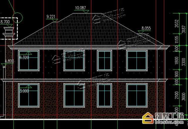 10個臥室二層別墅設計，大家庭也住得下