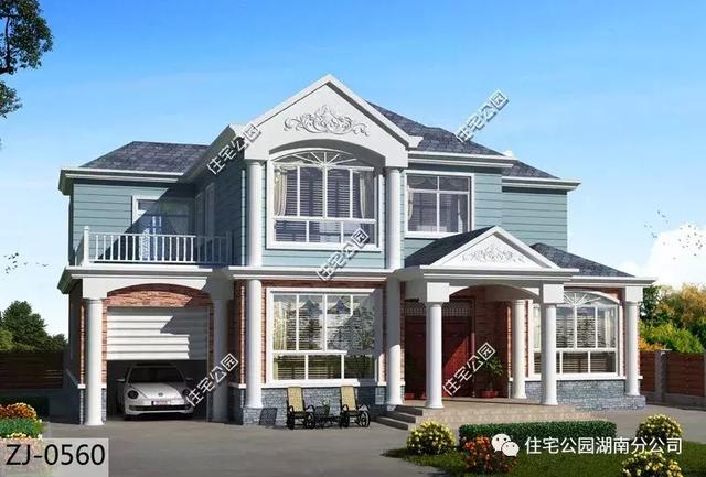 16X14米二層別墅設計戶型圖，拒絕千篇一律