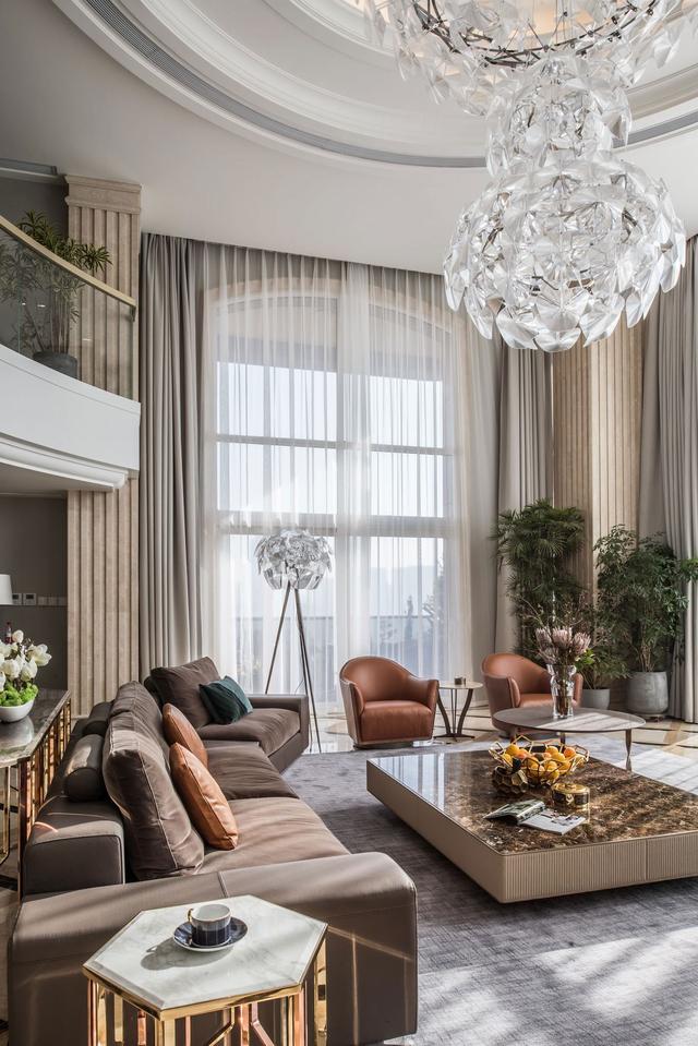 意式輕奢別墅裝修鑒賞圖，看完才知道什么是別墅