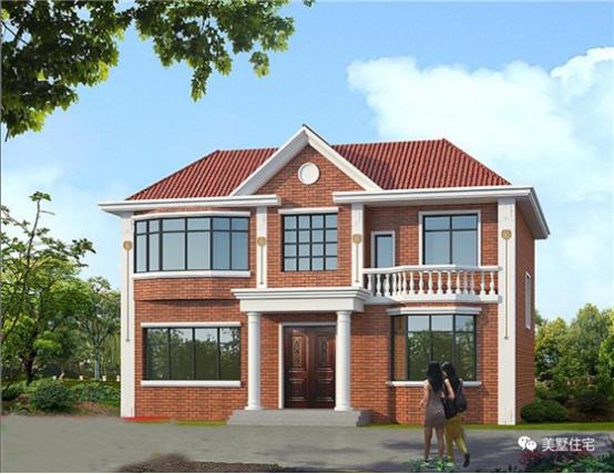 3套經典二層小樓設計圖，款款漂亮、實用