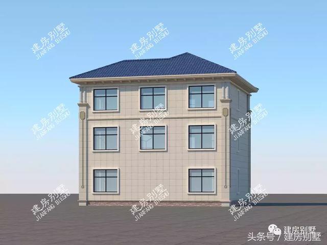 三層帶露臺(tái)復(fù)式樓房設(shè)計(jì)圖，受眾人熱捧