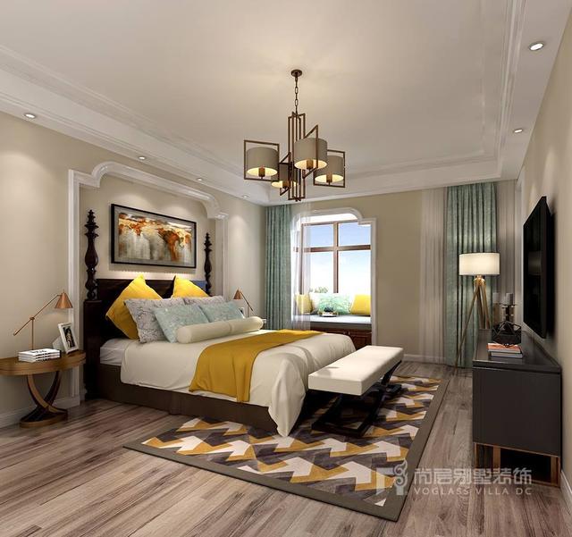 現(xiàn)代美式別墅裝修設(shè)計案例圖，溫馨、優(yōu)雅