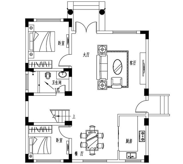 讓城里人羨慕的2款農村小別墅方案圖