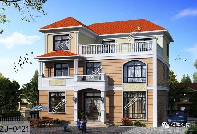 8套2026年全新設計帶堂屋別墅設計圖，看好就批地去了