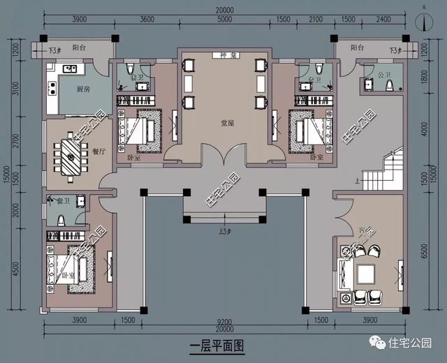 8套2026年全新設計帶堂屋別墅設計圖，看好就批地去了
