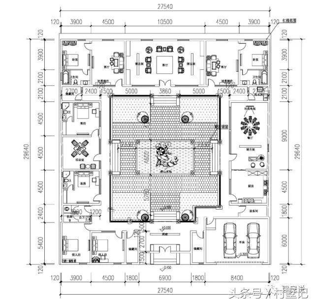 四合院別墅這樣蓋才好看，蓋好能傳幾代
