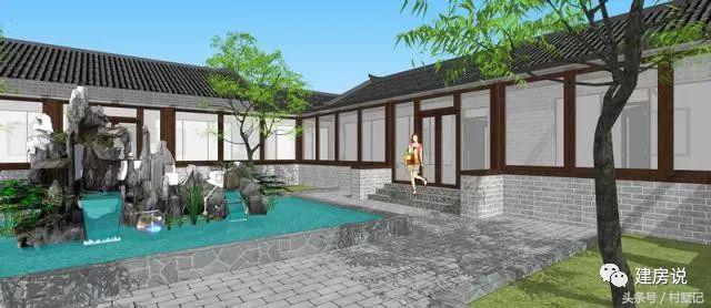 四合院別墅這樣蓋才好看，蓋好能傳幾代