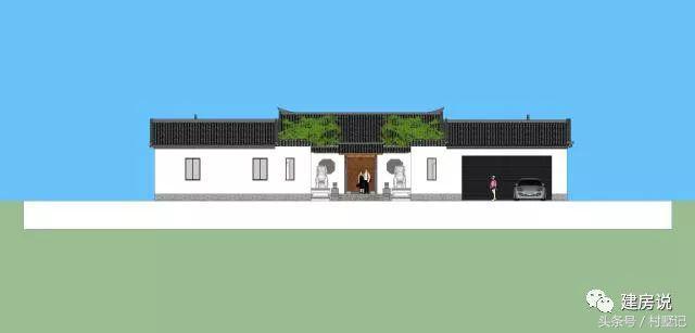 四合院別墅這樣蓋才好看，蓋好能傳幾代