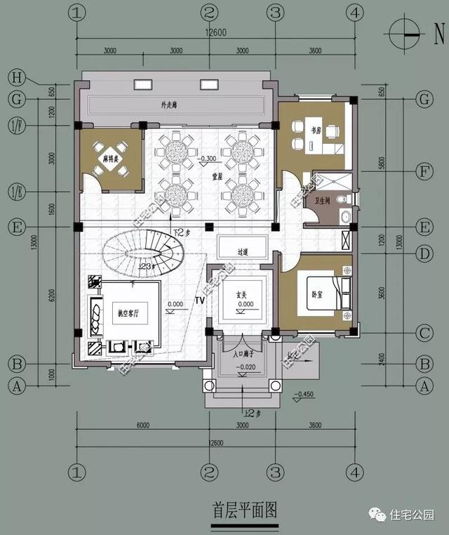 2026最受歡迎的別墅造型效果圖，小編最喜歡第四套