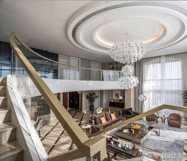 豪宅公寓裝修設(shè)計(jì)案例圖，不比別墅差