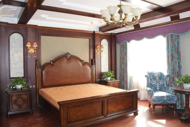 美式別墅豪宅裝修設計方案圖片，還帶小院子