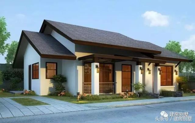 36款一層鄉(xiāng)村別墅圖片大全，時尚、精美、漂亮