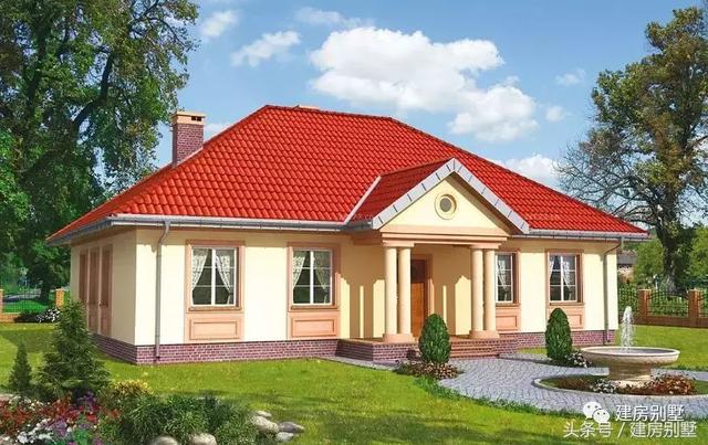 36款一層鄉(xiāng)村別墅圖片大全，時尚、精美、漂亮