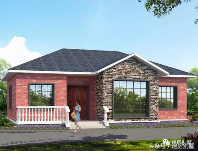 36款一層鄉(xiāng)村別墅圖片大全，時尚、精美、漂亮