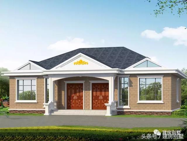 36款一層鄉(xiāng)村別墅圖片大全，時尚、精美、漂亮