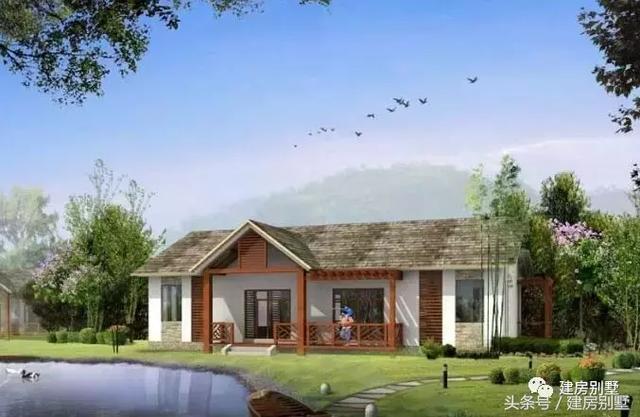 36款一層鄉(xiāng)村別墅圖片大全，時尚、精美、漂亮