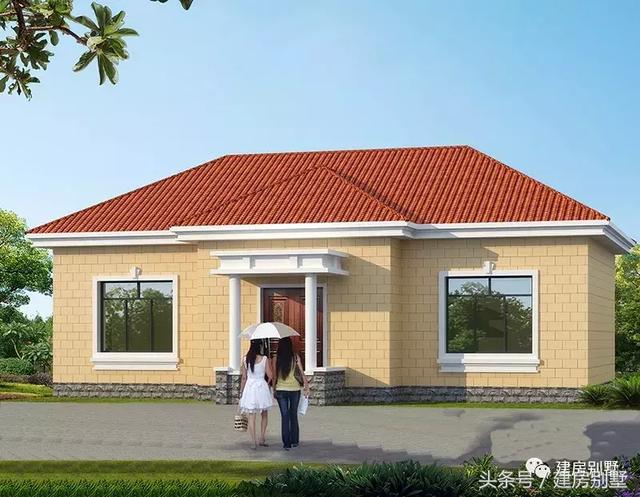 36款一層鄉(xiāng)村別墅圖片大全，時尚、精美、漂亮