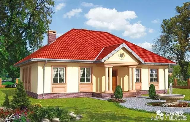 36款一層鄉(xiāng)村別墅圖片大全，時尚、精美、漂亮