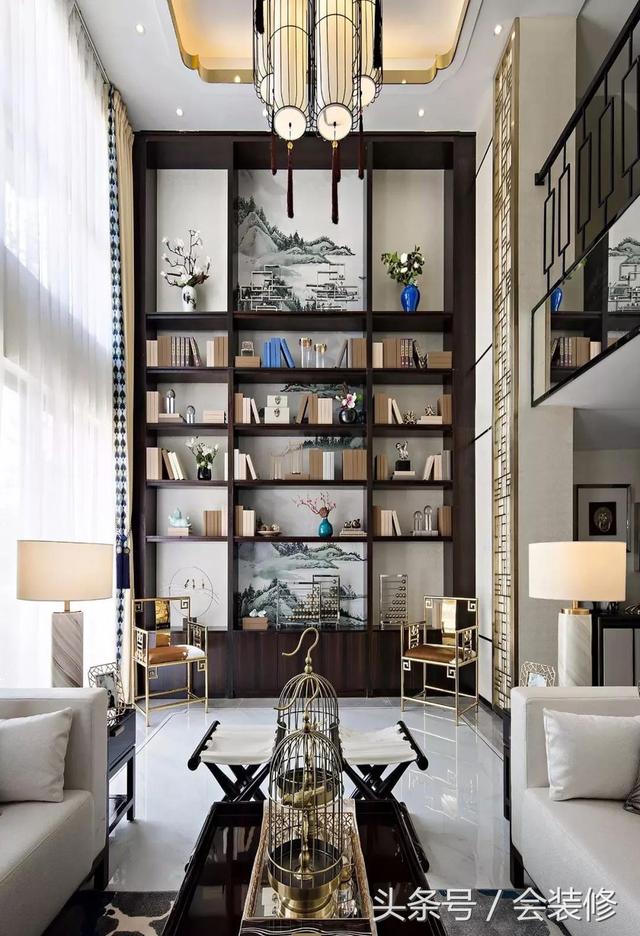 中式別墅裝修實(shí)拍，還是中式的耐看