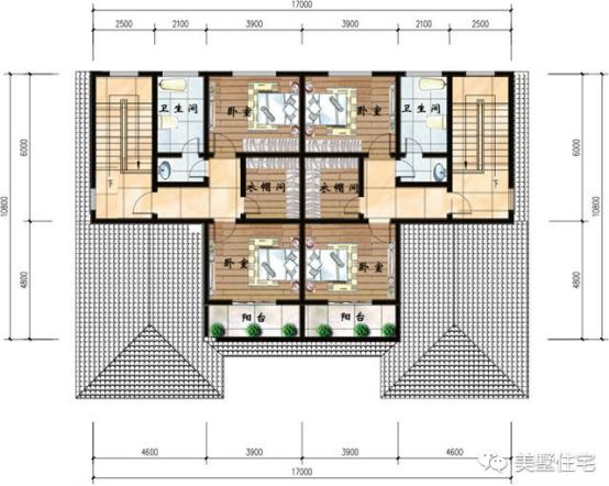 兄弟倆就該這樣自建房，2款三層雙拼樓房設計圖