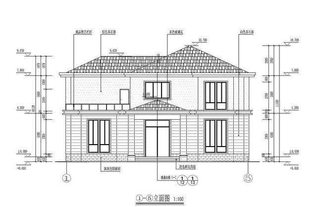 好看不貴的二層新中式別墅，帶玄關、車庫，20萬建好！