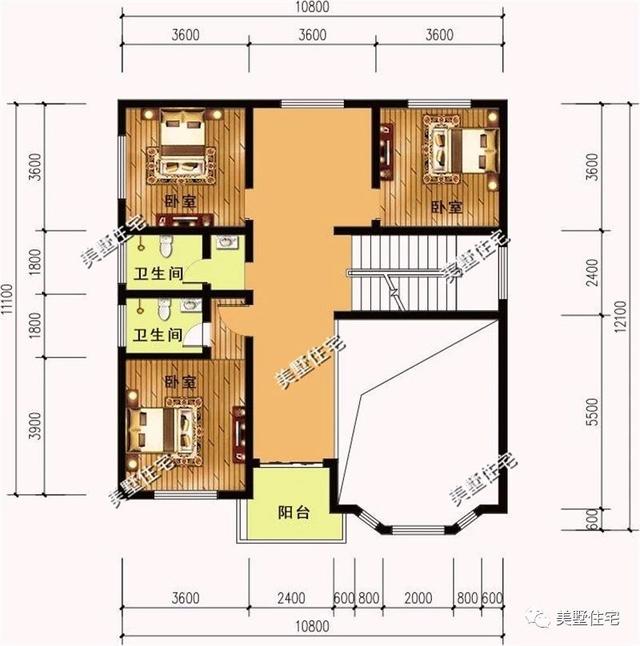 10款經(jīng)典大氣的農(nóng)村自建房戶型圖，隨便建一棟娶媳婦不愁了