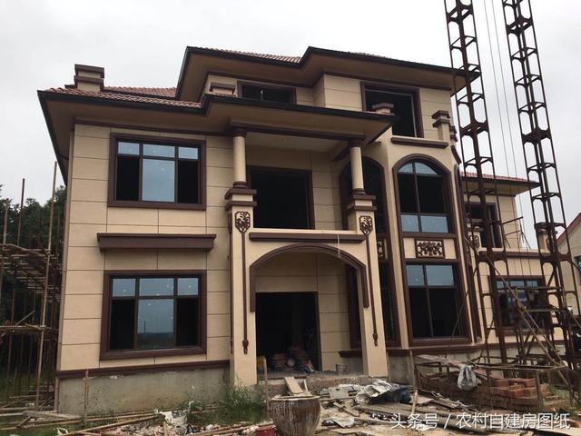 2款三層別墅施工案例實拍（附方案），看看你想建哪棟
