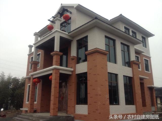 2款三層別墅施工案例實拍（附方案），看看你想建哪棟