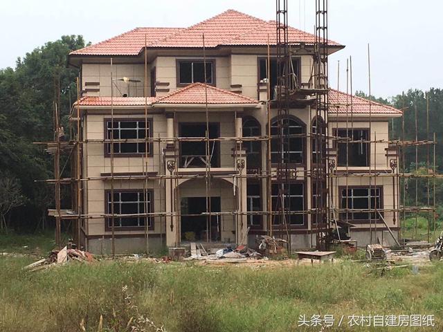 2款三層別墅施工案例實拍（附方案），看看你想建哪棟