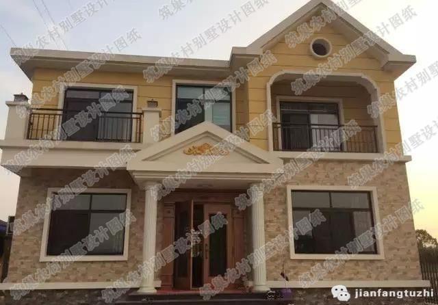 11×11米造價(jià)20萬農(nóng)村小別墅設(shè)計(jì)案例，附建成實(shí)景照片